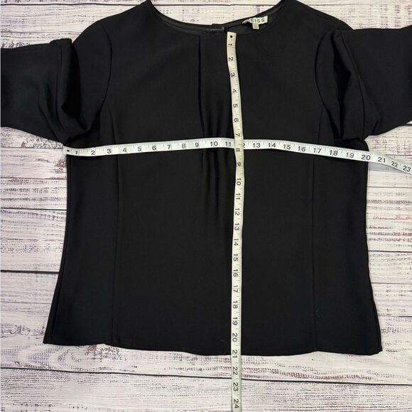 Reiss Grace Black Button-Detail Blouse size 8/40 excellent condition - Picture 9 of 9